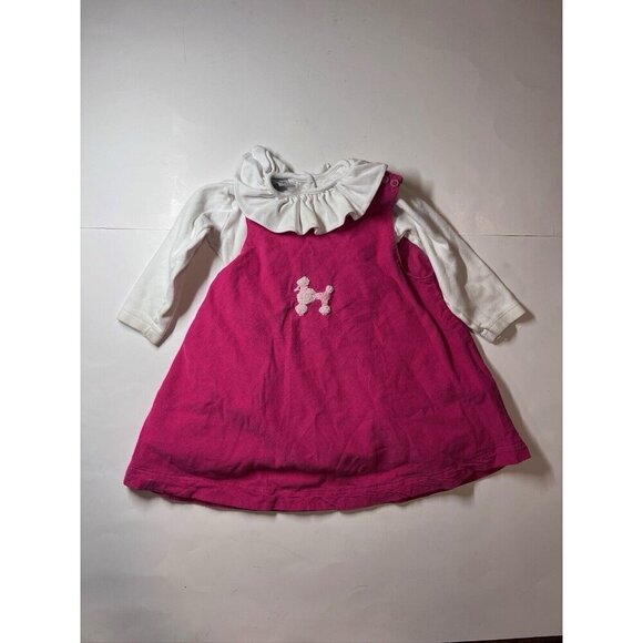 Jeanine Johnsen Dress Vintage Girls 2t And Ruffle Body Suit Outfit - Picture 3 of 6